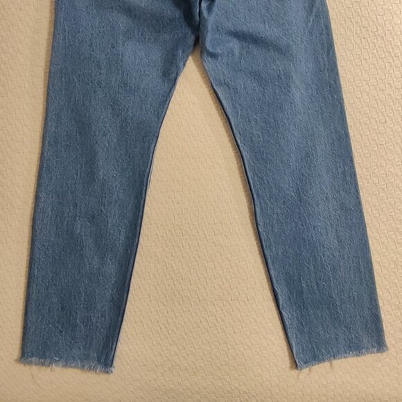 Levi’s PREMIUM womens 26 Wedgie Straight Button Fly BIG E - Picture 4 of 9